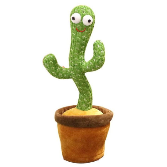 Dancing Cactus Plush Toy Doll Electronic Recording Shake with Song Funny Gift US